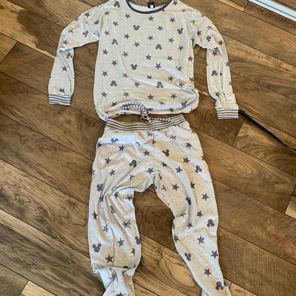 Disney pj jogger set